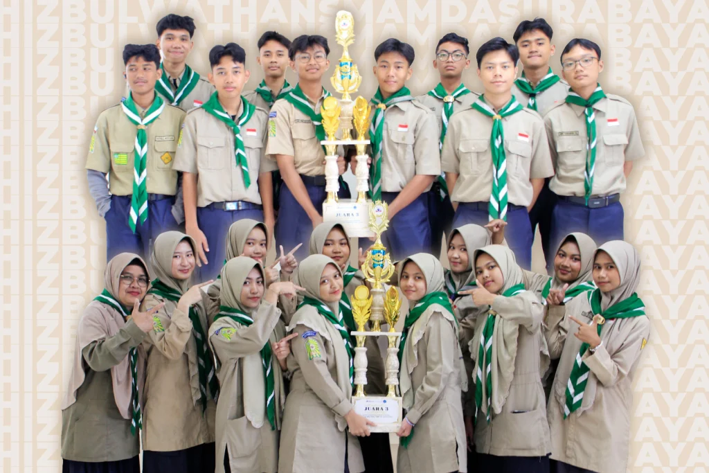 Smamda Surabaya Sabet Juara di Galaksi Competition 24 Kepanduan dan Kepramukaan Tingkat Jawa Timur