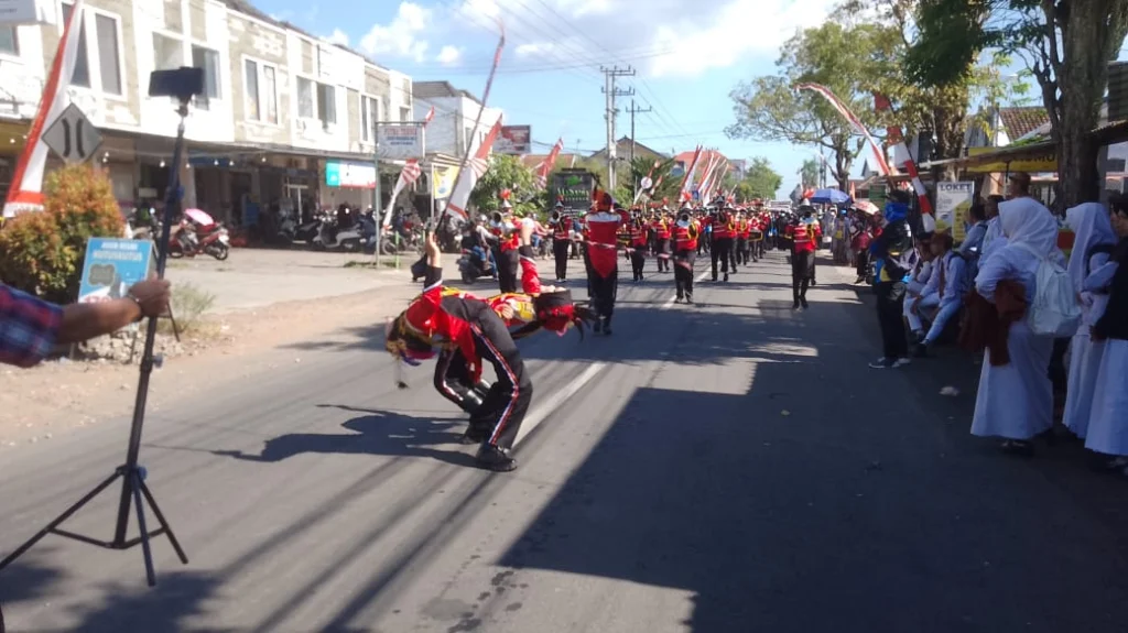Atraksi Mayoret ‘Manggala Surya’ Buat Jantung Penonton Berdegup Kencang