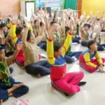 Latihan Qobilah Islamic School SD Muhtar Belajar Lagu Hymne HW Panduku