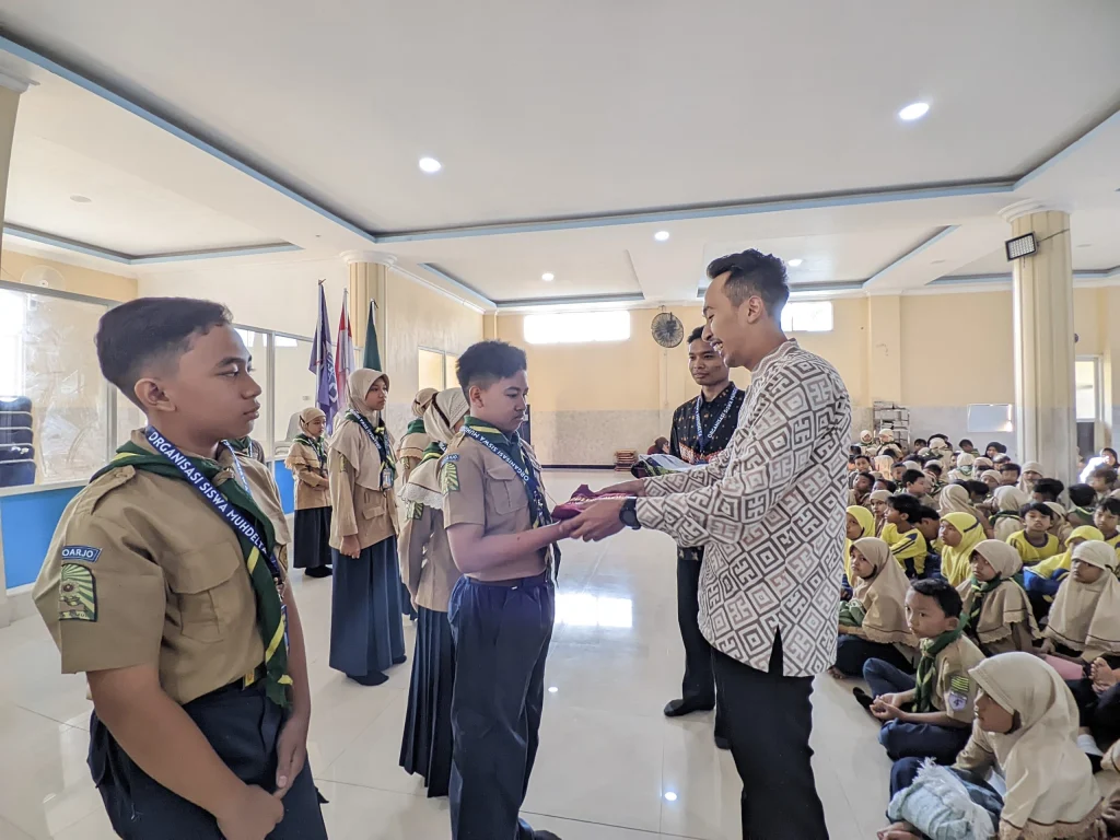 Pelantikan OSAMA SD Muhdelta Siap Ciptakan Generasi Pemimpin