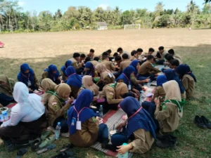 Kemah Pelantikan Pandu Pengenal dan Penghela HW Kota Blitar: Peserta Wajib Gunakan Alat Makan Pribadi
