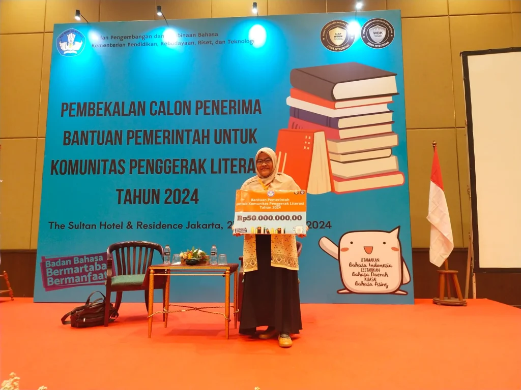 Ralina Trenggalek Raih Bantuan Pemerintah untuk Penggerak Literasi Tahun 2024