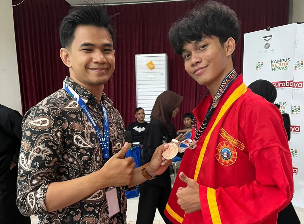 M. Aslam Maulana Raih Juara 3 pada Kejuaraan Silat UNSC UM Surabaya