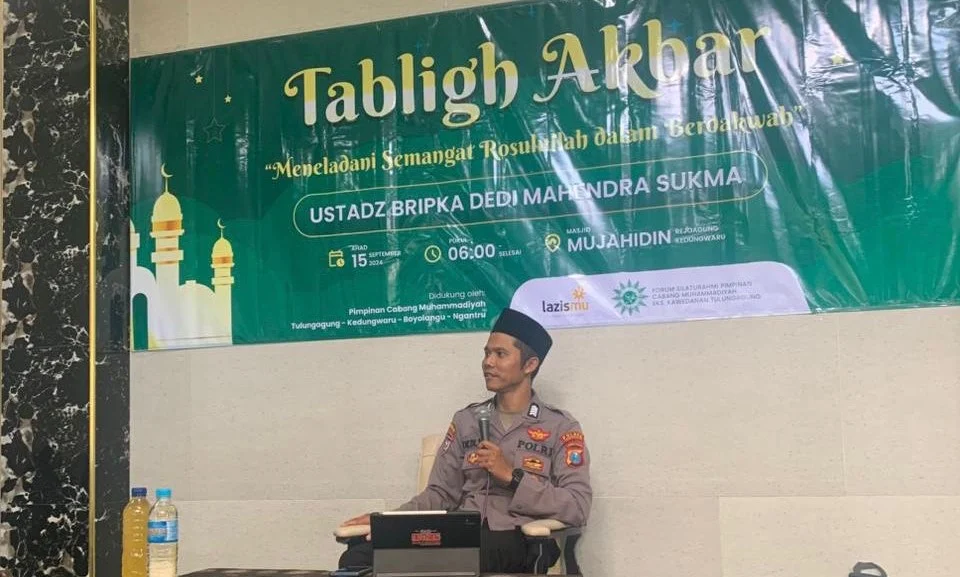 Tabligh Akbar Ahad Pagi, PCM Eks. Kawedanan Tulungagung Adakan Forum Silaturahmi
