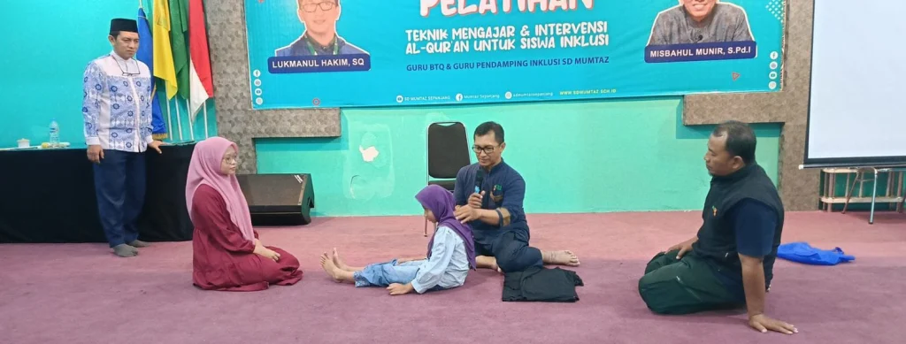 SD Mumtaz Gelar Pelatihan Intervensi Al-Quran dan Olah Tubuh untuk Siswa Inklusi, Begini Kegiatannya