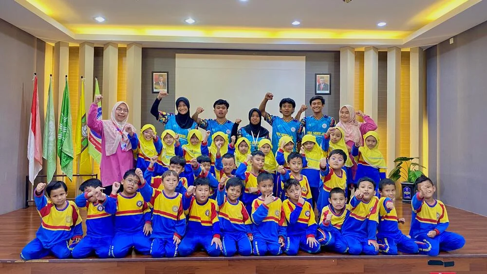 PORTINA Ajak Siswa SDMM Kenali Permainan Tradisional