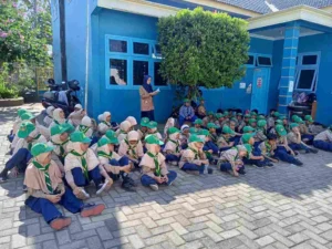 Latihan Qobilah SD Muhammadiyah Kesamben Pelajari Sejarah Hizbul Wathan
