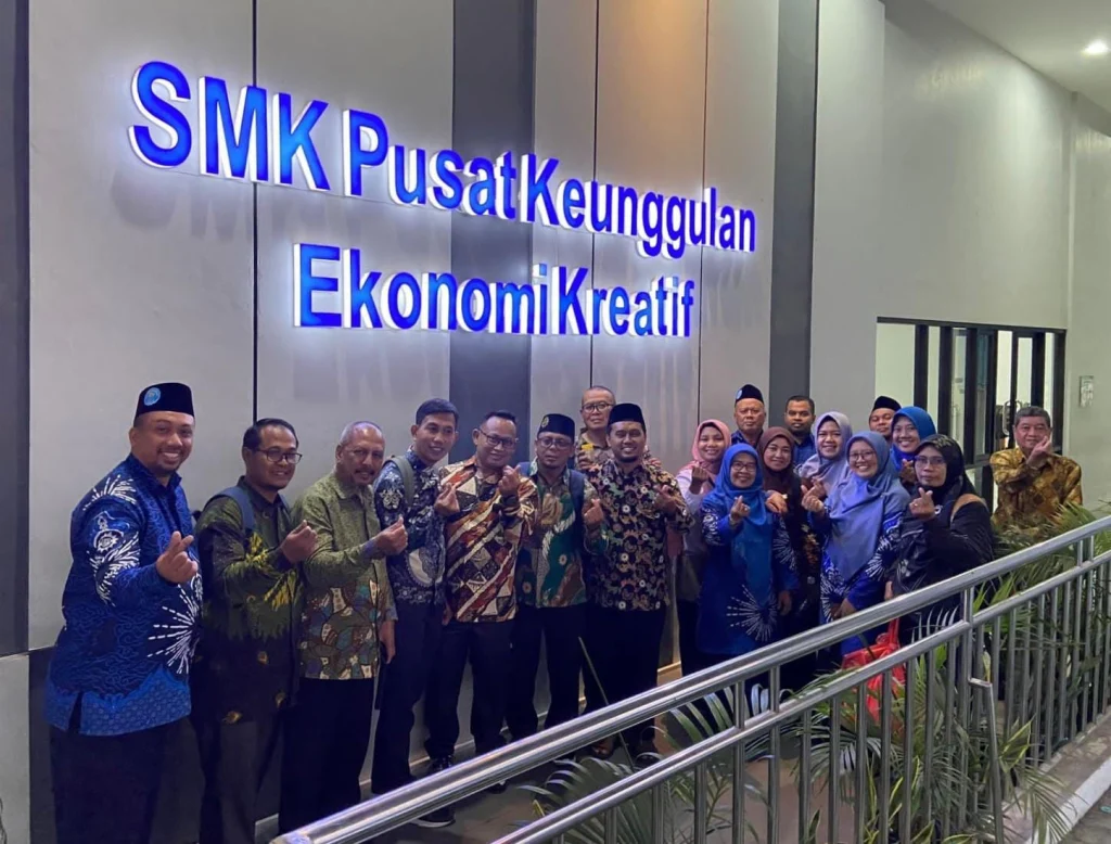 Ingin Tingkatkan Mutu Sekolah, Perguruan Muhammadiyah Tanjung Sari Medan Lakukan Studi Tiru ke SMK Mudisa