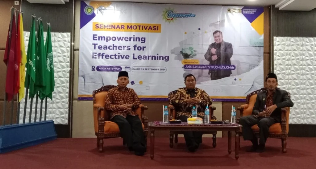 MAM 9 Al Mizan Lamongan Sukses Lakukan Seminar Motivasi
