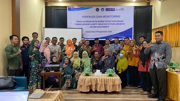 UM Bulukumba Gelar Pemutakhiran Data Dosen LLDIKTI IX