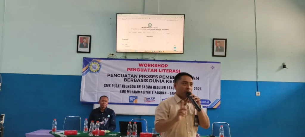 Perkuat Literasi, SMKM 8 Undang Penyuluh Kebahasaan Balai Bahasa Jawa Timur