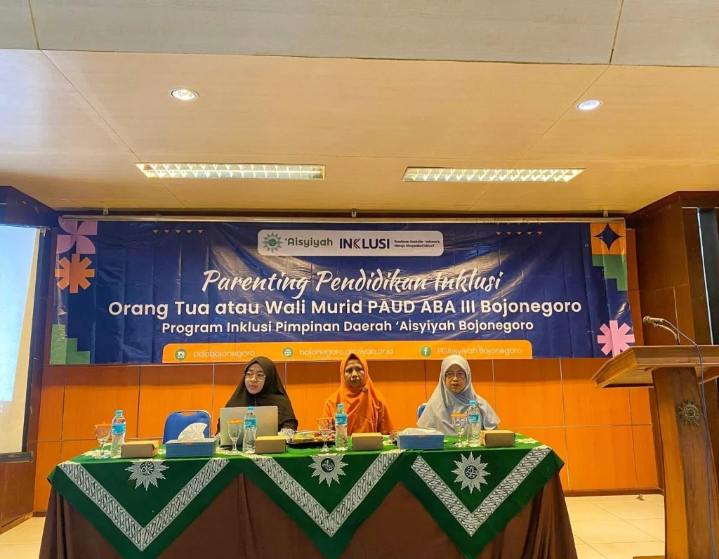 Inklusi ‘Aisyiyah Bojonegoro Gelar Parenting Pendidikan Inklusi untuk Wali Murid PAUD ABA III Bojonegoro