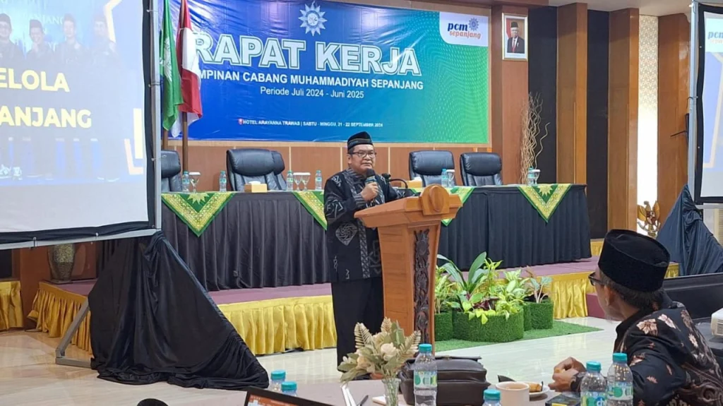 Begini Pesan Ketua PCM Sepanjang saat Rapat Kerja di Trawas