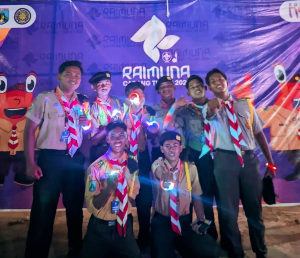 Kontingen Smamda Palang Semarakkan Raimuna Cabang Tuban 2024