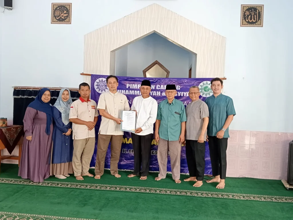 PCM Sananwetan Kota Blitar Resmi Terima Surat Keputusan Pembentukan Pengurus Lazismu