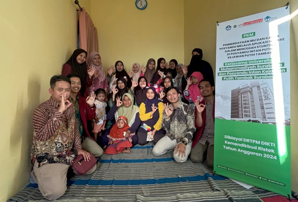 Edukasi Aplikasi N’Care untuk Cegah Stunting di Posyandu Kejawan Putih