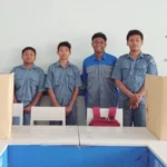 Siswa SMK Muda Genteng Siapkan Alat Peraga Pemilu
