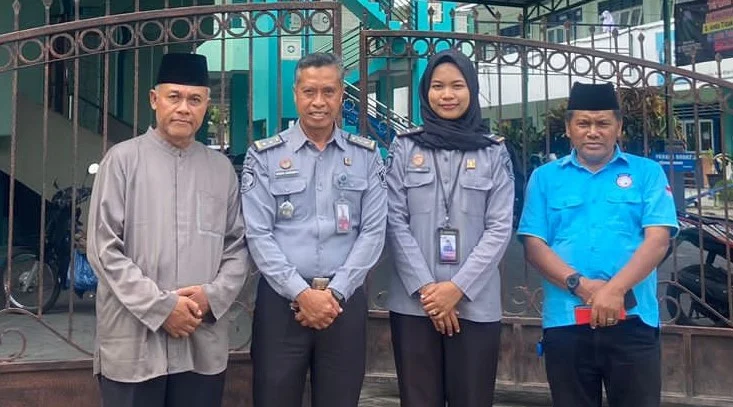 Kunjungan LPKA Kanwil Kemenkumham Jatim ke Masjid At Taqwa Muhammadiyah Blitar