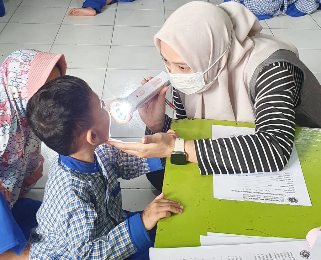 Deteksi Dini Kelainan, RSA Bojonegoro Lakukan Pemeriksaan Kesehatan di TK ABA