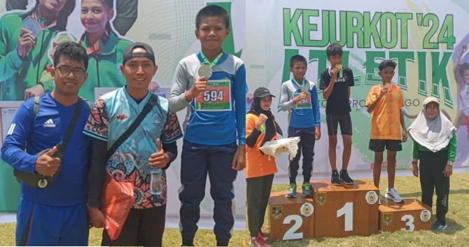 Pelari SD Muhammadiyah Plus Kota Probolinggo Raih Juara Kedua 1000 M Se-Kota Probolinggo