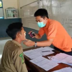 Screening Kesehatan dan Aksi Bergizi di SMK Muda Genteng