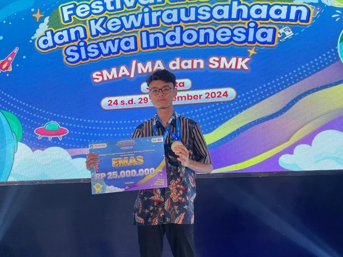 Zufar Romeo Tetragani Sukses Raih Medali Emas FIKSI 2024