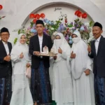 Khidmatnya Akad Nikah Putri Pengasuh Pondok Al Fattah dengan Putra Wakil ketua PWM Jatim