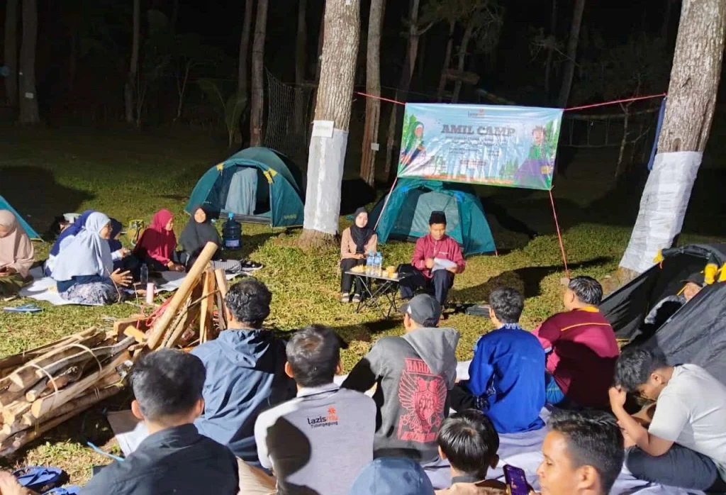 Amil Camp Lazismu Tulungagung: Perkuat Kapasitas dan Spiritualitas Amil Melalui Kajian Tadabur Alam
