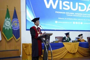 Rektor di Wisuda ke-44: Umsida Terus Kembangkan Kualitas Perguruan Tinggi