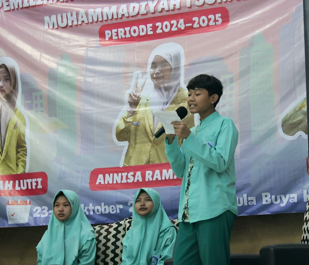 Raih Suara Tertinggi, Zuffar Lathiif Terpilih Jadi Ketua IPM Smamsa Periode 2024-2025