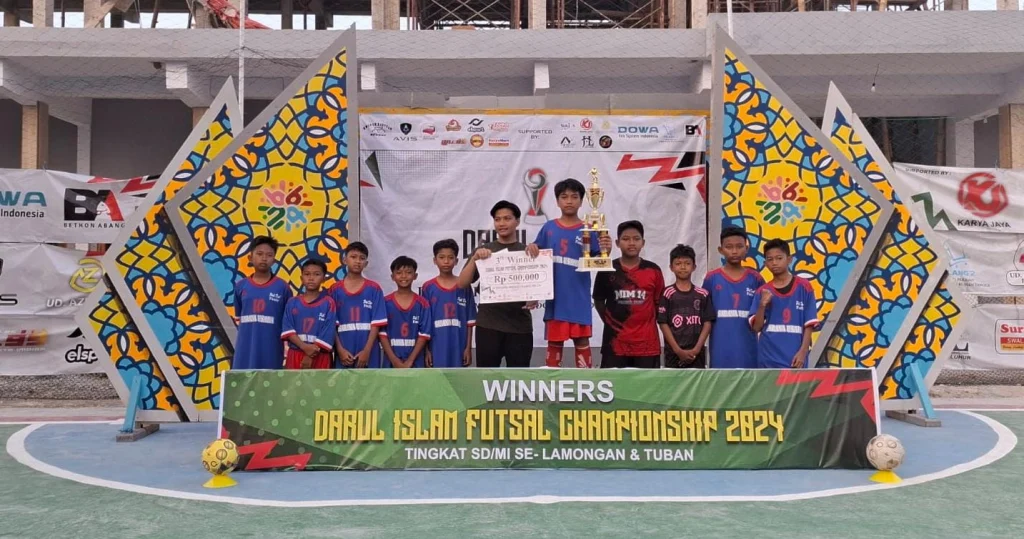 Mimupatlas Pambon Raih Juara 3 Darul Islam Futsal Championship se-Lamongan dan Tuban
