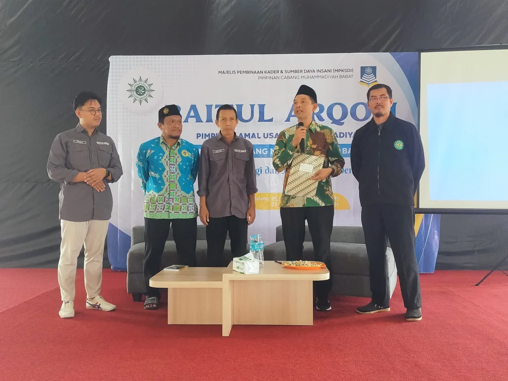 Ketua PCM Babat Terharu dengan Hasil Baitul Arqam Pimpinan AUM Cabang Babat