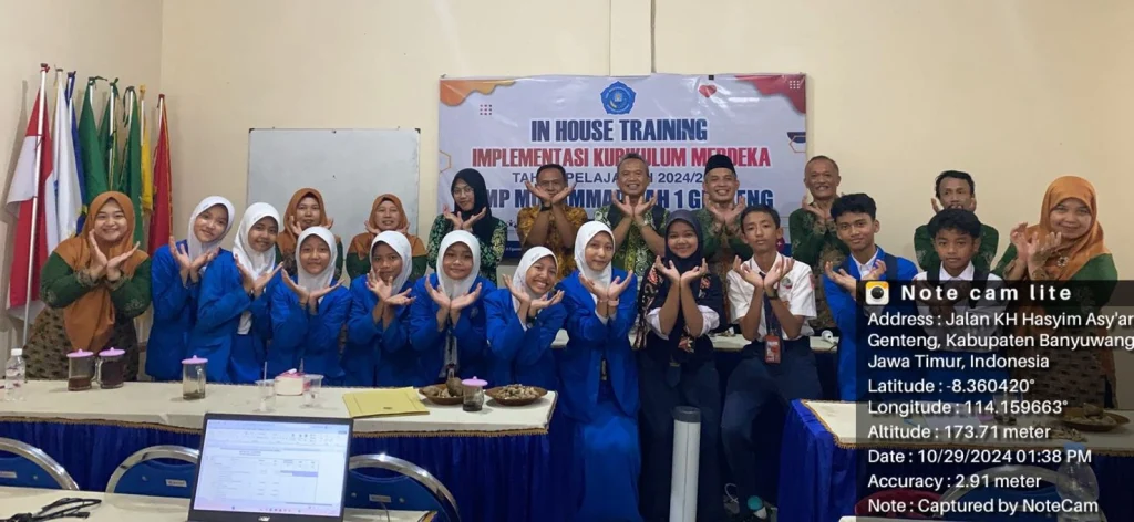 SMP Muhammadiyah 1 Genteng, Menuju Sekolah Adiwiyata