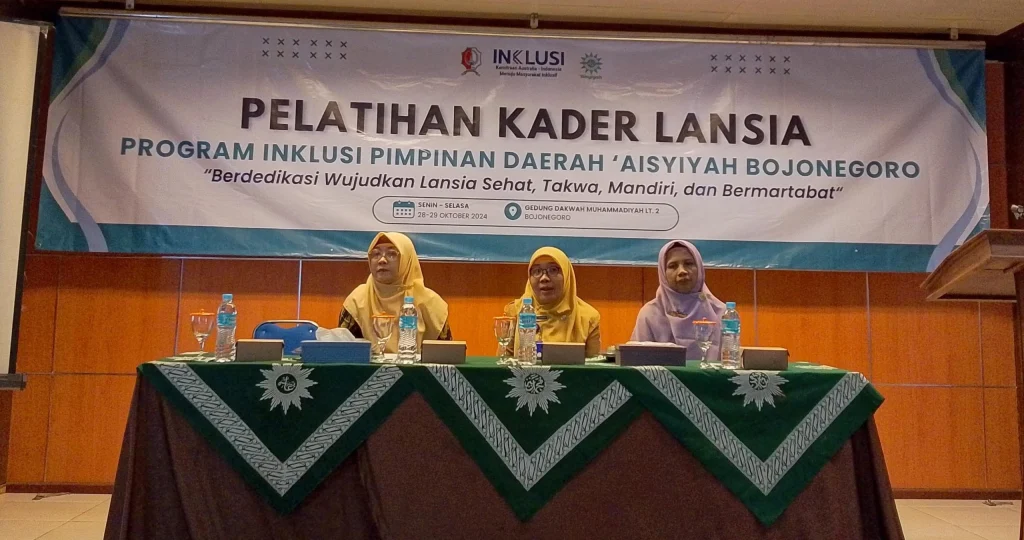 Inklusi Aisyiyah Bojonegoro Adakan Pelatihan Kader Lansia
