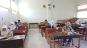 PAS dan SAS Gasal Hari Pertama SMA Muha Diwarnai Ketegangan Siswa Kelas XII