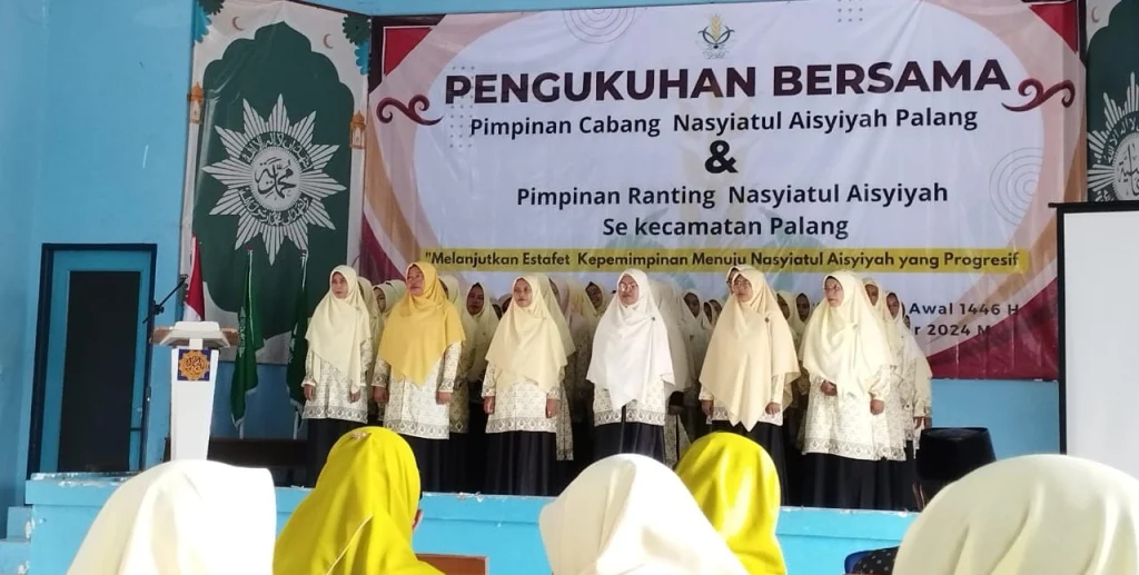 Pengukuhan Bersama PCNA Palang dan PRNA se-Kecamatan Palang
