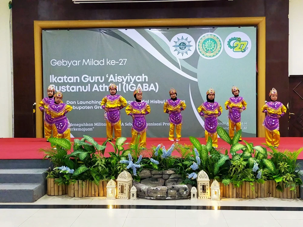 Bikin Gemas! Siswi TK Aisyiyah 40 PPS Tampilkan Tari Dolanan di Gebyar Milad ke-27 IGABA