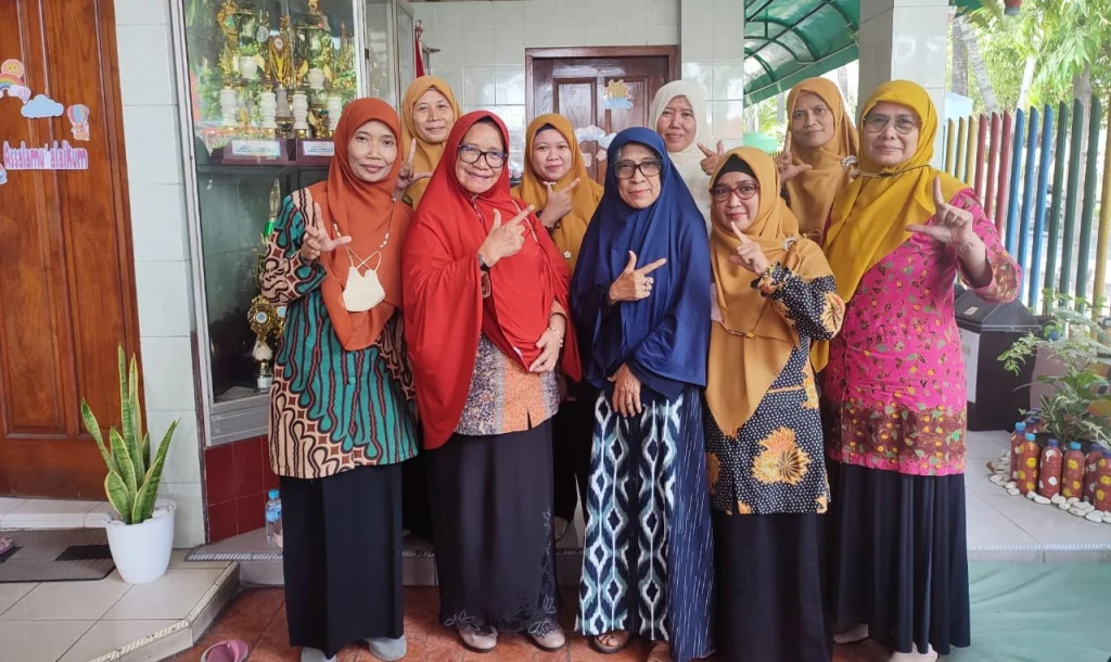 Majelis Paud Dasmen PCA Sidoarjo Lakukan Studi Tiru Antar TK Se-Kecamatan