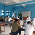 Pengawas Kemenag dan Dikdasmen PDM Lamongan Monitoring SAS di MAM 8 Takerharjo