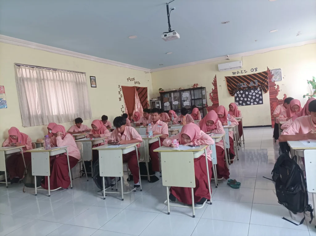 Smamuga Tulangan Sukses Melaksanakan SAS Ganjil 2024