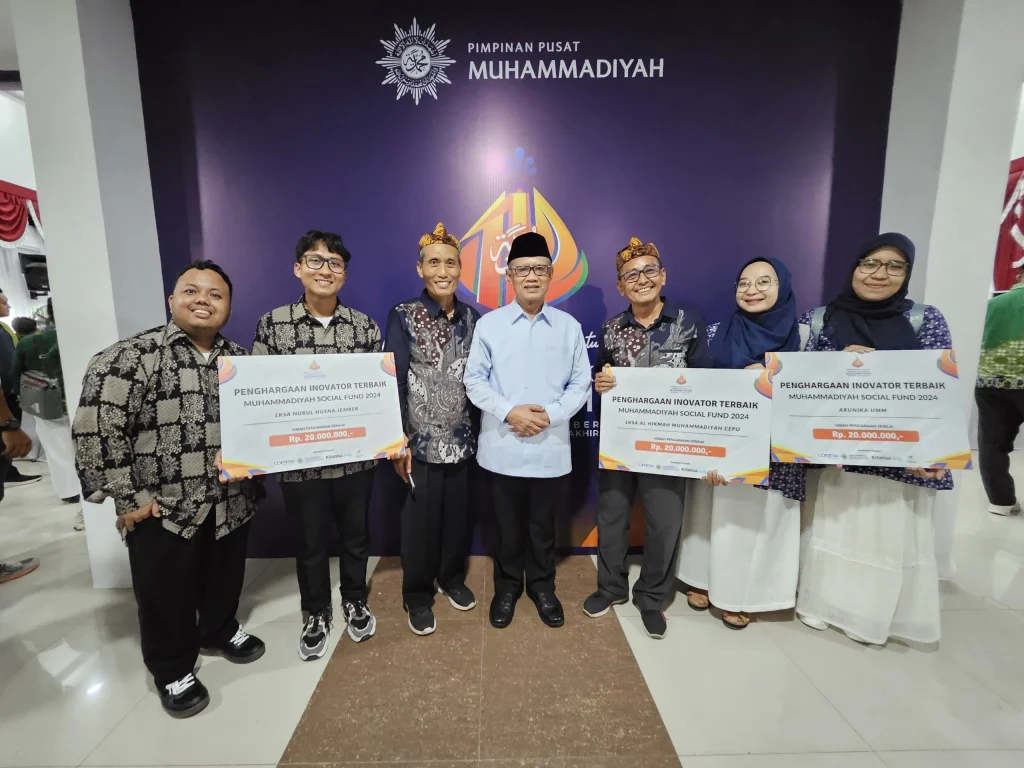 LKSA Nurul Husna Terima Penghargaan Dana Proyek Sosial dalam Puncak Acara Tanwir dan Milad ke-112