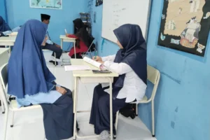 Gelar Ujian Tahfidz, Siswa Spemia Antusias Lakukan Setor Hafalan
