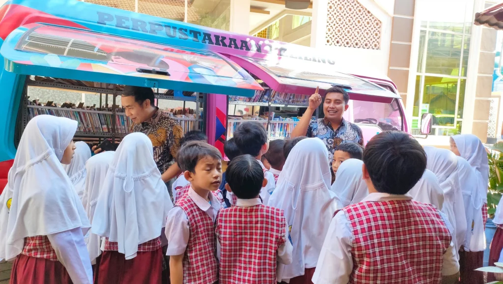 Perpustakaan Keliling Menyapa SD Muhammadiyah 2 Tulangan