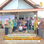 Lazismu Kabupaten Blitar Serahkan Program Bedah Rumah untuk Bapak Sutari
