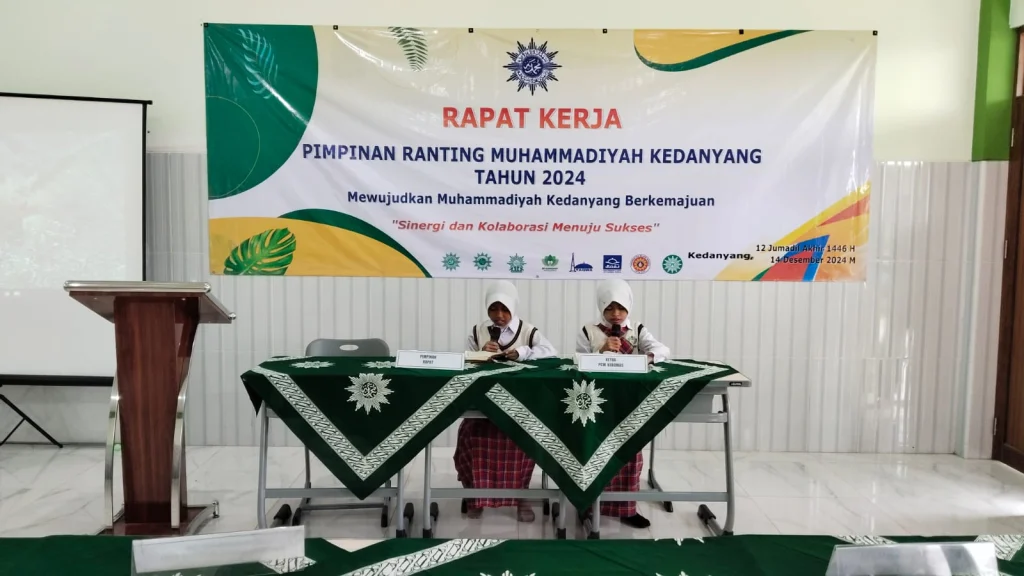 Tilawatil Quran oleh Duo Aisyah Membuka Raker PRM Kedanyang