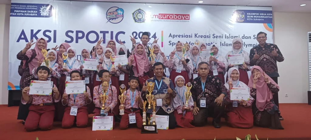 SD Musix Surabaya Borong Trofi Aksi Spotic 2024