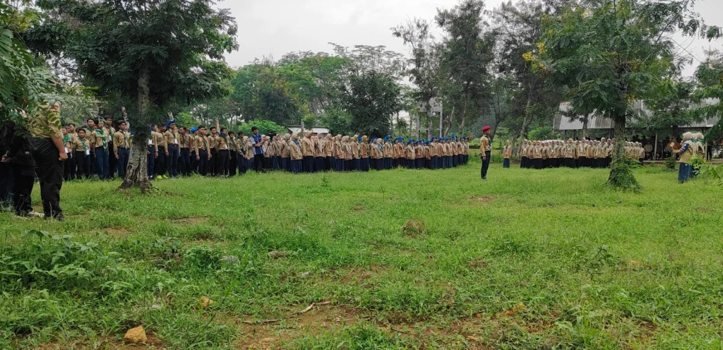 550 Peserta Antusias Ikuti Modern Camp Hizbul Wathan di Taman Rimba Tuban