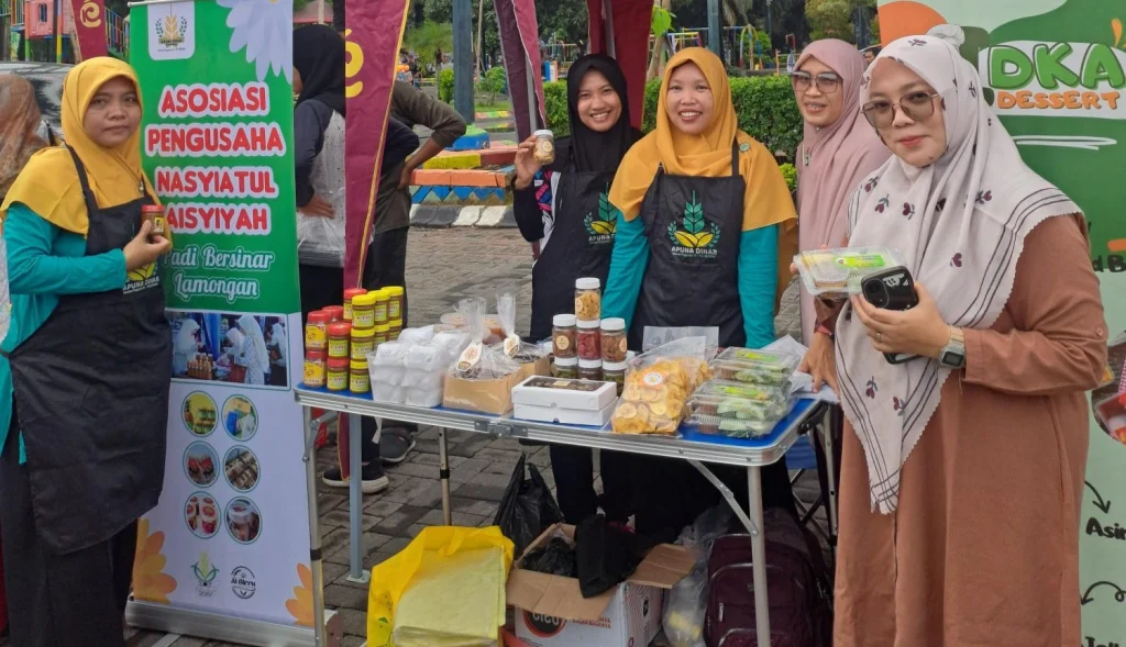 Apuna Lamongan Ikuti Bazar UMKM di Dua Event Besar Sekaligus