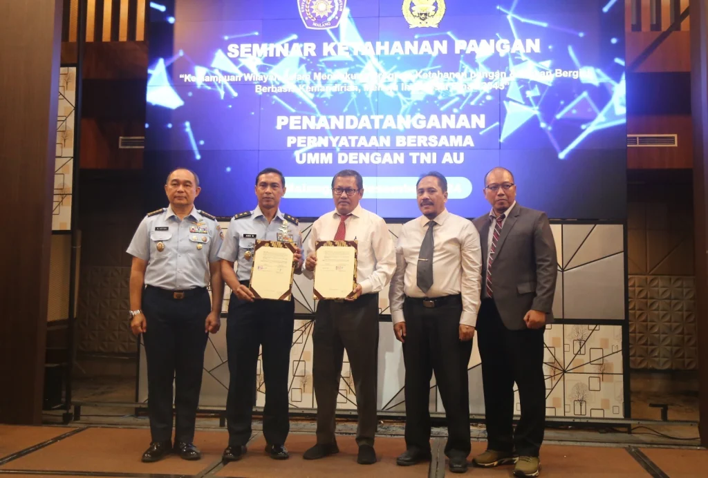 Sinergi UMM dan TNI AU, Membangun Strategi Ketahanan Pangan Berkelanjutan