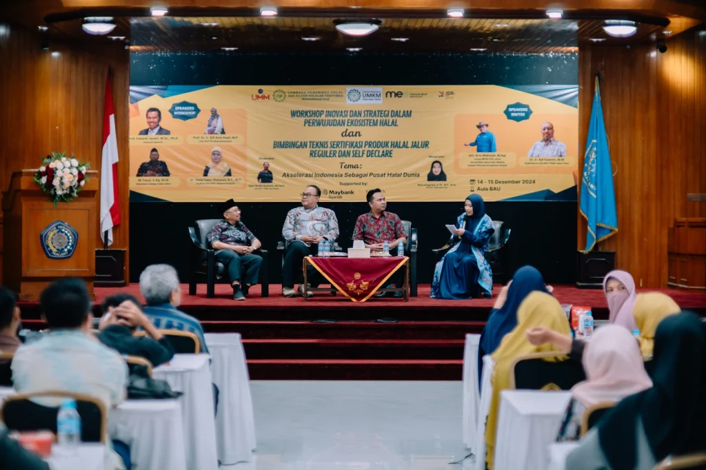 Workshop UMM Dukung Indonesia Jadi Pusat Halal Dunia